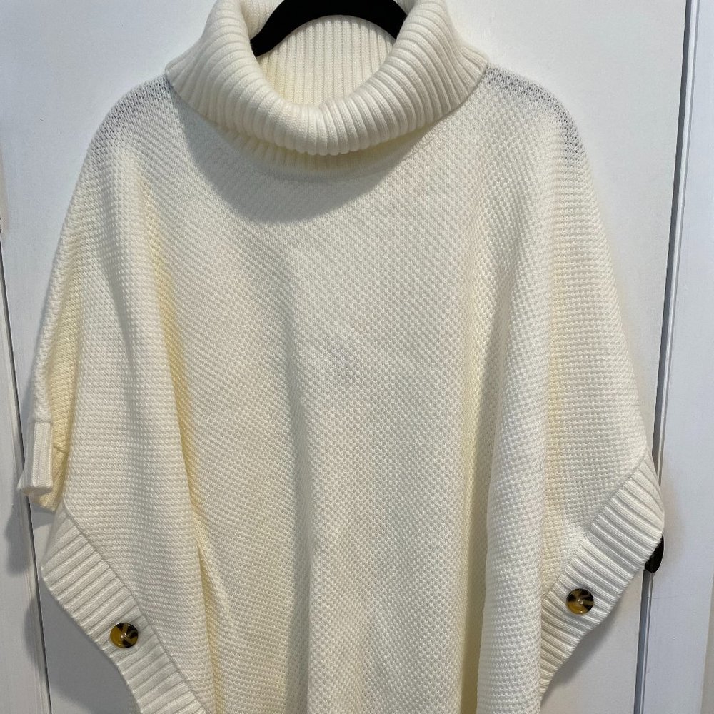 Loft Cowl Neck Poncho